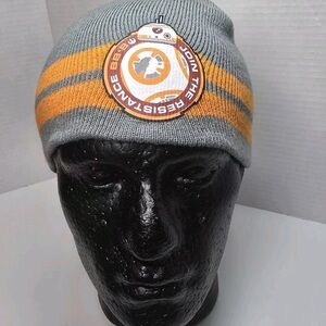 Star Wars Join the Resistance Youth BB-8 Gray Winter Hat